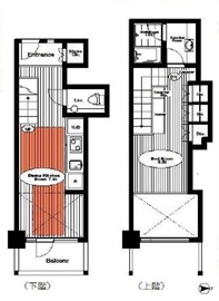 アクシア麻布 3階 間取り図