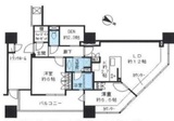 ブリリア有明スカイタワー 4階 間取り図