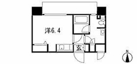 ドゥーエ茗荷谷 605 間取り図