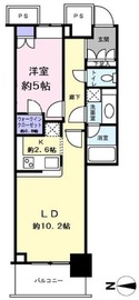 ベイクレストタワー 29階 間取り図