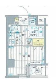 フォレシティ六本木 303 間取り図