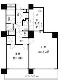 リバーポイントタワー 2003 間取り図