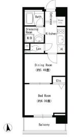 パークキューブ上野 902 間取り図