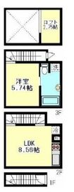ニューディレクトレジデンス学芸大学 207 間取り図