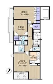 エルミタージュ参宮橋 213 間取り図