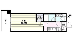 パークリュクス日本橋小網町mono 3階 間取り図