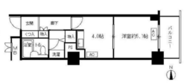 アイタウン・レピア 8階 間取り図