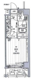 ガリシア日本橋水天宮 2階 間取り図