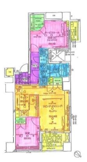アスコットパーク日本橋久松町 11階 間取り図