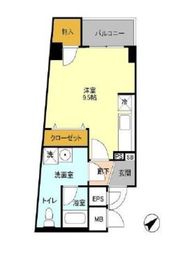 フォレンツタワー文京千石 312 間取り図