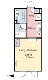 リトルズラピス弥生町 106 間取り図