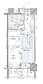 ピアース千代田淡路町 4階 間取り図