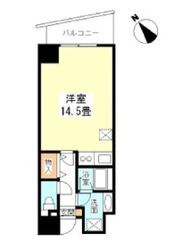 TKフラッツ渋谷 1306 間取り図