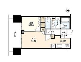 二子玉川ライズタワー 18階 間取り図