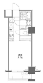 清澄白河レジデンス弐番館 203 間取り図