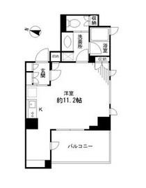 アトラス江戸川アパートメント 6階 間取り図