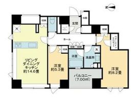 ザ・レジデンス平河町 12階 間取り図