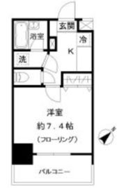 リテラス白金台ヒルズ 1003 間取り図