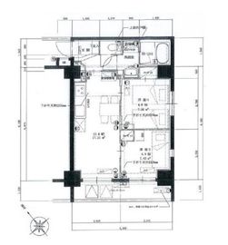 アヴァンティーク銀座2丁目 4階 間取り図