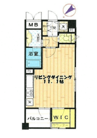 アクシア原宿 3階 間取り図