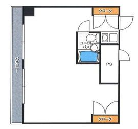 ウィン青山 14階 間取り図