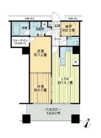 東京レジデンス千代田九段下 15階 間取り図