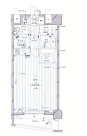 グラーサ西麻布 2階 間取り図