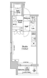 コンフォリア東池袋イースト 606 間取り図