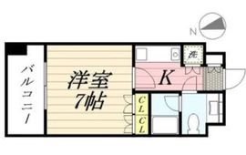 フォレシティ麻布十番 405 間取り図