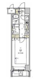 フィース水天宮前 4階 間取り図