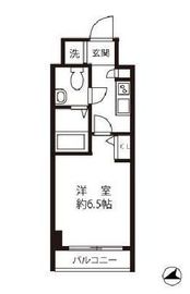 グランド・ガーラ高輪 9階 間取り図