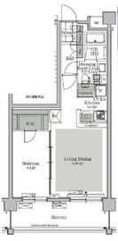 パークキューブ西ヶ原ステージ 823 間取り図