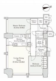 ラ・トゥール千代田 2206 間取り図