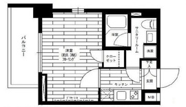 ステージファースト芝公園 11階 間取り図