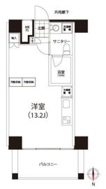 クイズ恵比寿 605 間取り図