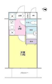 ルモンド南麻布 9階 間取り図