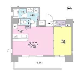 アイルズ東中野 903 間取り図