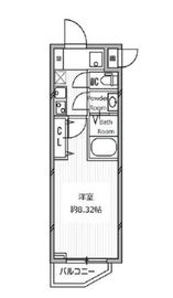 白金高輪レジデンス 207 間取り図