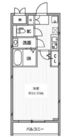 白金高輪レジデンス 305 間取り図