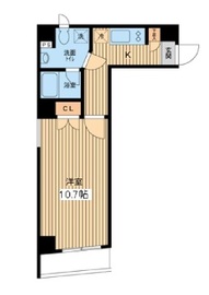 エスティメゾン武蔵小山 312 間取り図