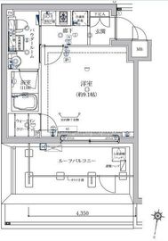 アルテシモカーロ 5階 間取り図