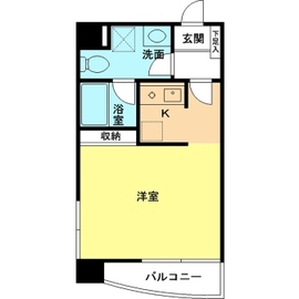 ティアラ恵比寿 302 間取り図