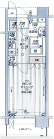 レックス海岸通りレジデンス 9階 間取り図