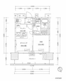 ザ・パークハウス渋谷美竹 16階 間取り図
