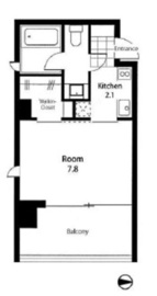 ベルファース東麻布テラス 204 間取り図