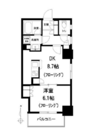 アトラス雑司が谷 4階 間取り図