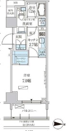 パークアクシス両国馬車通り 907 間取り図