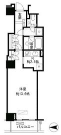 恵比寿ガーデンテラス弐番館 1318 間取り図