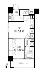 リリエンベルグ目白壱番館 401 間取り図