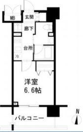 プライムアーバン錦糸公園 703 間取り図